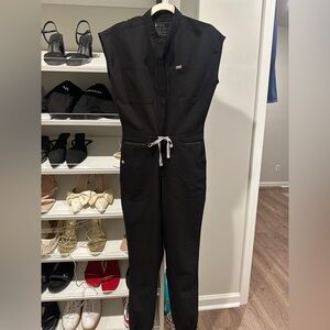 Figs Black Jumpsuit